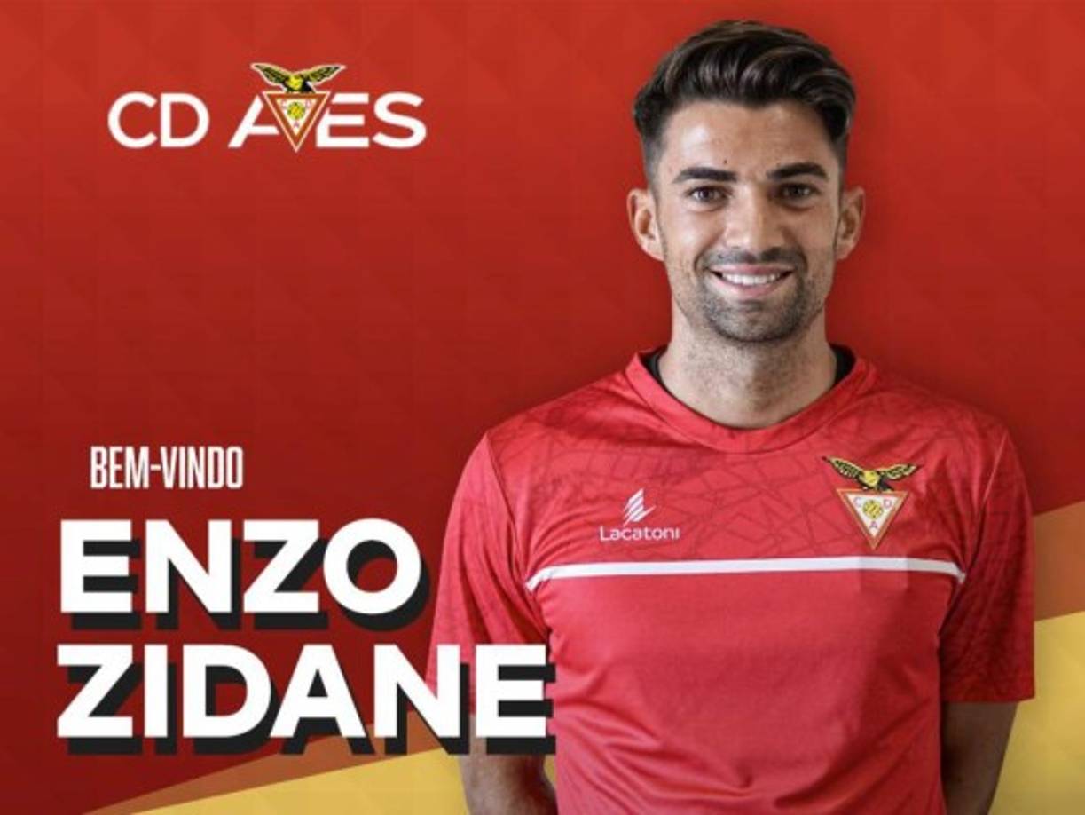 Enzo Zidane, el hijo mayor de Zinedine Zidane, de 24 años y que se formó en Real Madrid, ha sido anunciado como nuevo jugador de Desportivo das Aves, equipo de la 1ª División de Portugal.