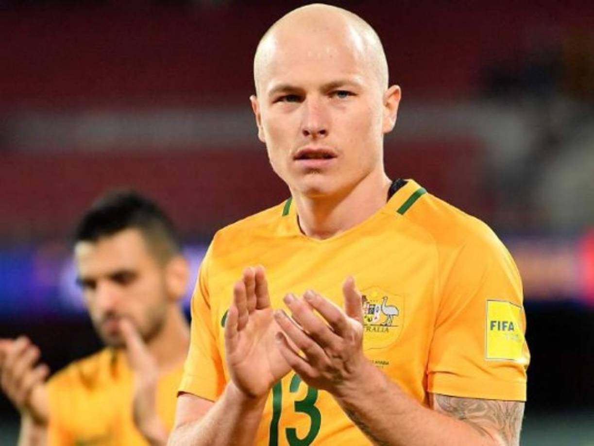 Aaron Moy: Una de las grandes figura de la selección de Australia, se desempeña como mediocampista y es el contención del equipo. Su club es el Huddersfield Town de la Premier League de Inglaterra, le anotó esta temporada al Manchester United. Cuenta con 27 años de edad.