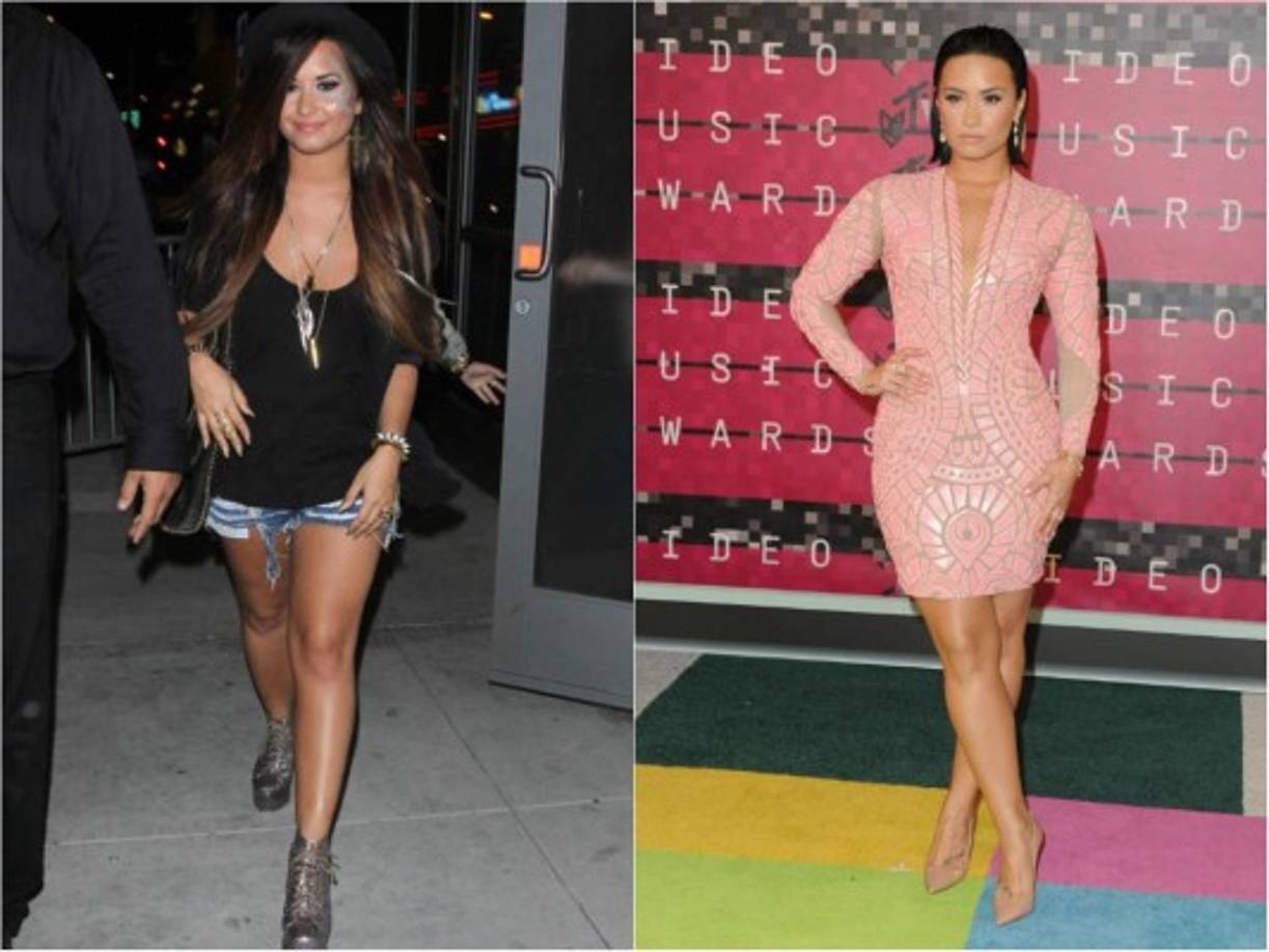 Demi Lovato: abandonó el tour con Jonas Brothers para internarse en una clínica de rehabilitación. Luego de terminar su tratamiento dijo: 'Desarrollé un desorden alimenticio. Por los últimos 10 años he tenido una relación insana con la comida'.