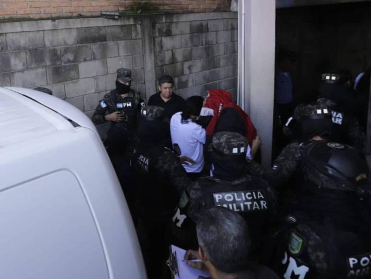 Se trata de Carlos Humberto Sánchez García, José Arturo Hernández García, Luis Alfredo Izaguirre Chirinos, Elga Dolores Irías Cantillano y Digna Raquel Juárez Salgado.