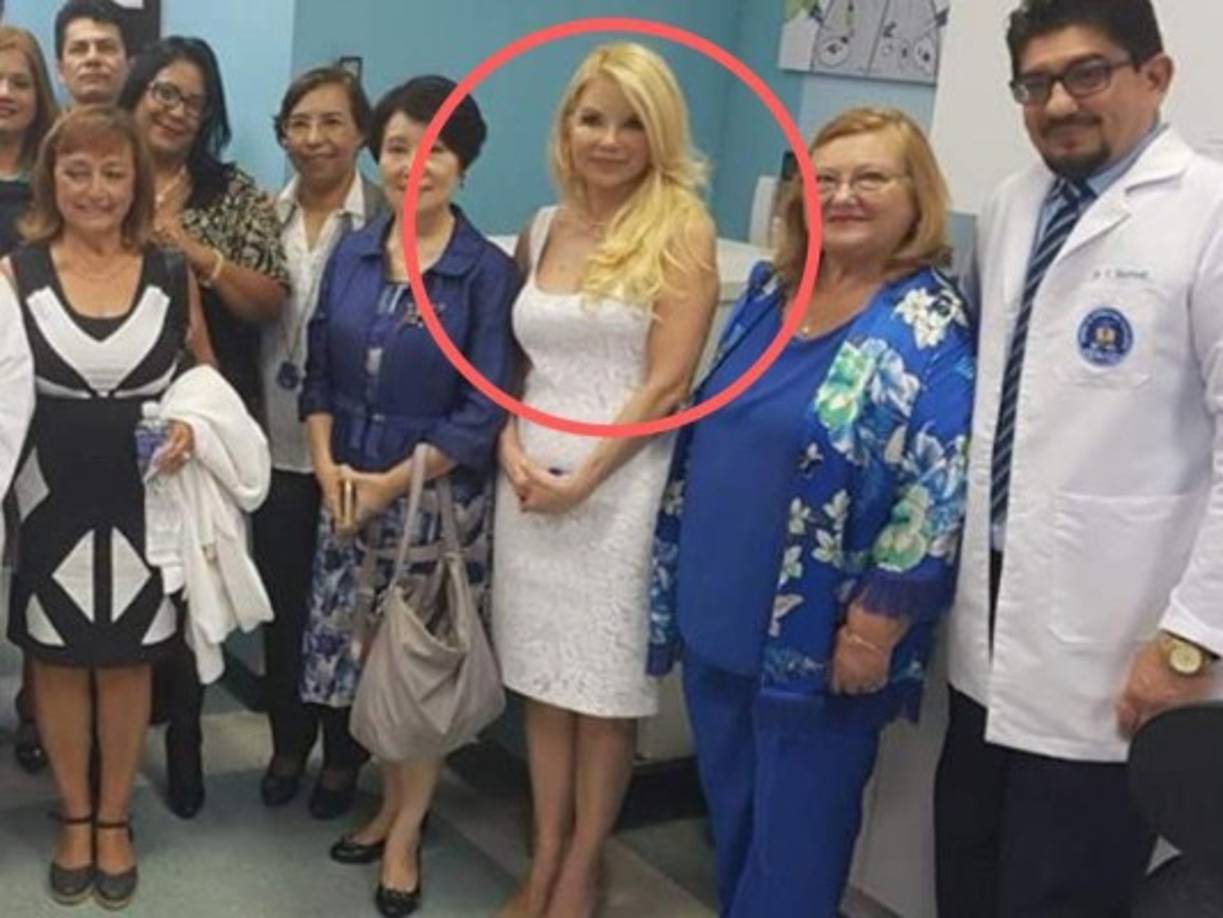 Aguas Ocaña en la inauguración de uno de los mejores laboratorios para transplante en Honduras.