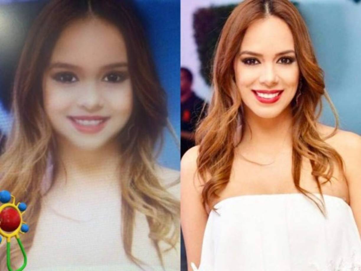 Paola Lazzaroni, presentadora de Televicentro.