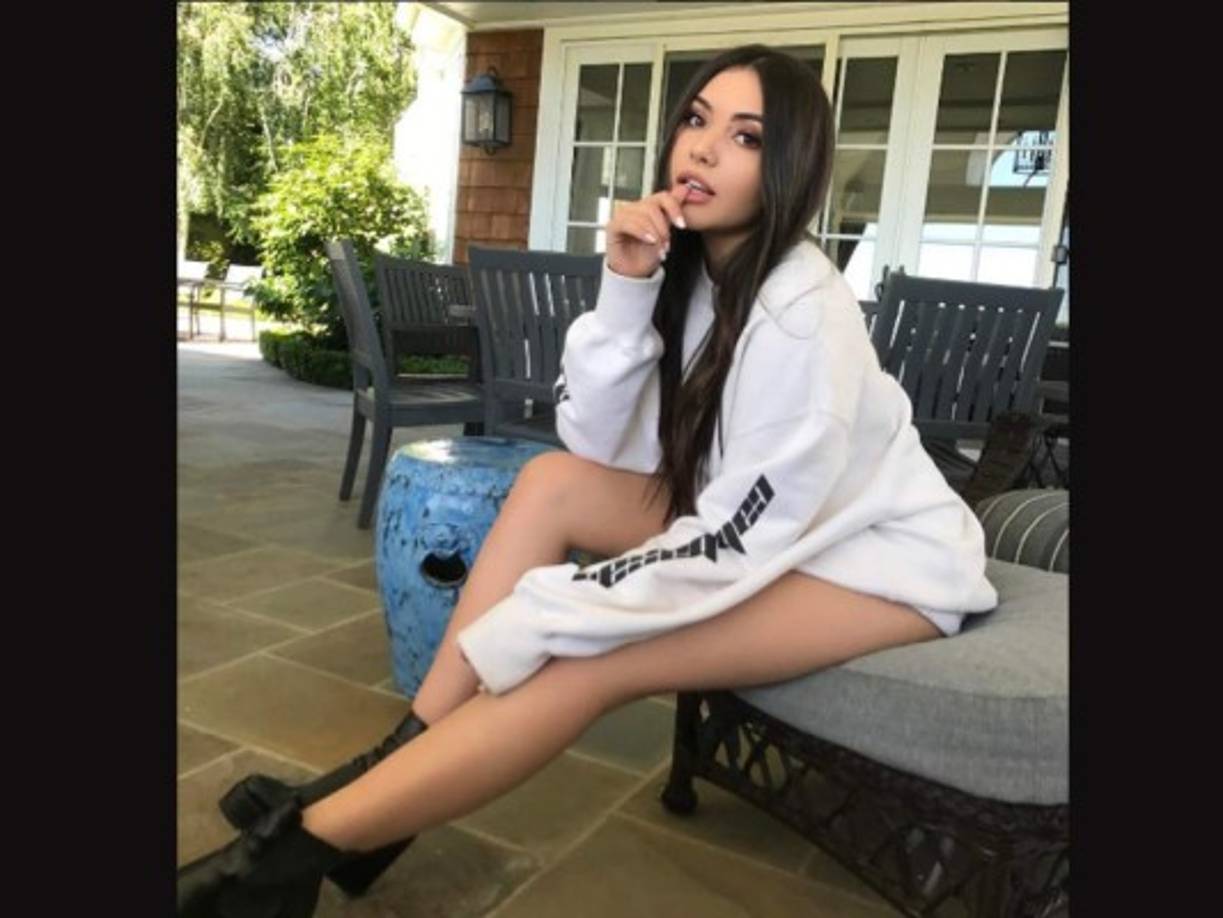 Así luce Atiana de la Hoya a sus 18 años.