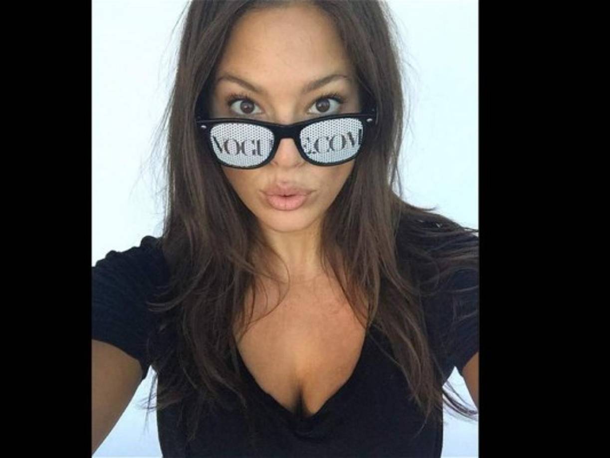 La modelo nación en 1987 en Lincoln, Nebraska, Estados Unidos.