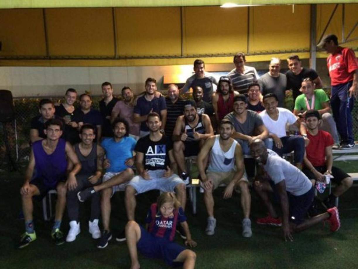 Julio César de León estuvo algunos meses con el Miami United de Estados Unidos y sus excompañeros lo siguen recordando.