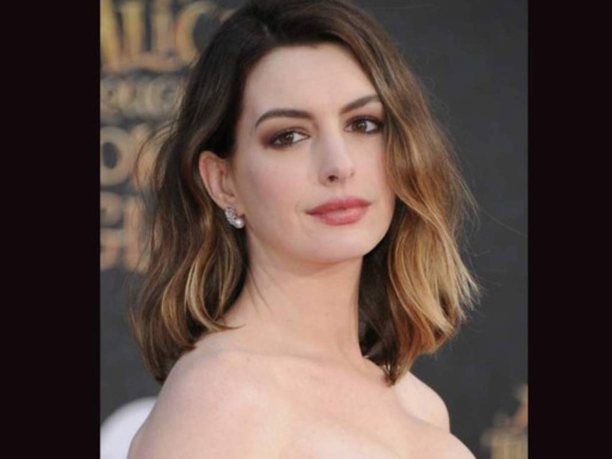 La ganadora del Oscar Anne Hathaway.