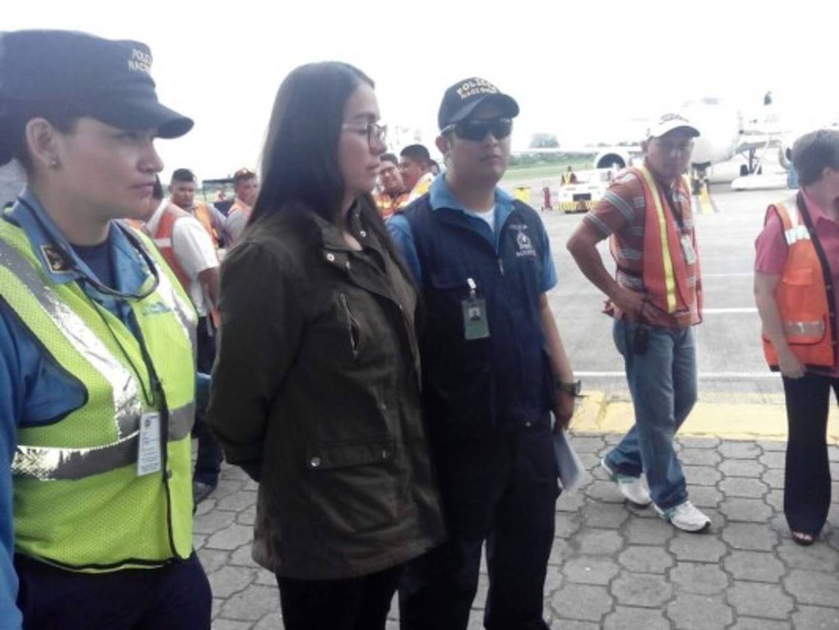 La expalillona es acusada de lavado de activos.