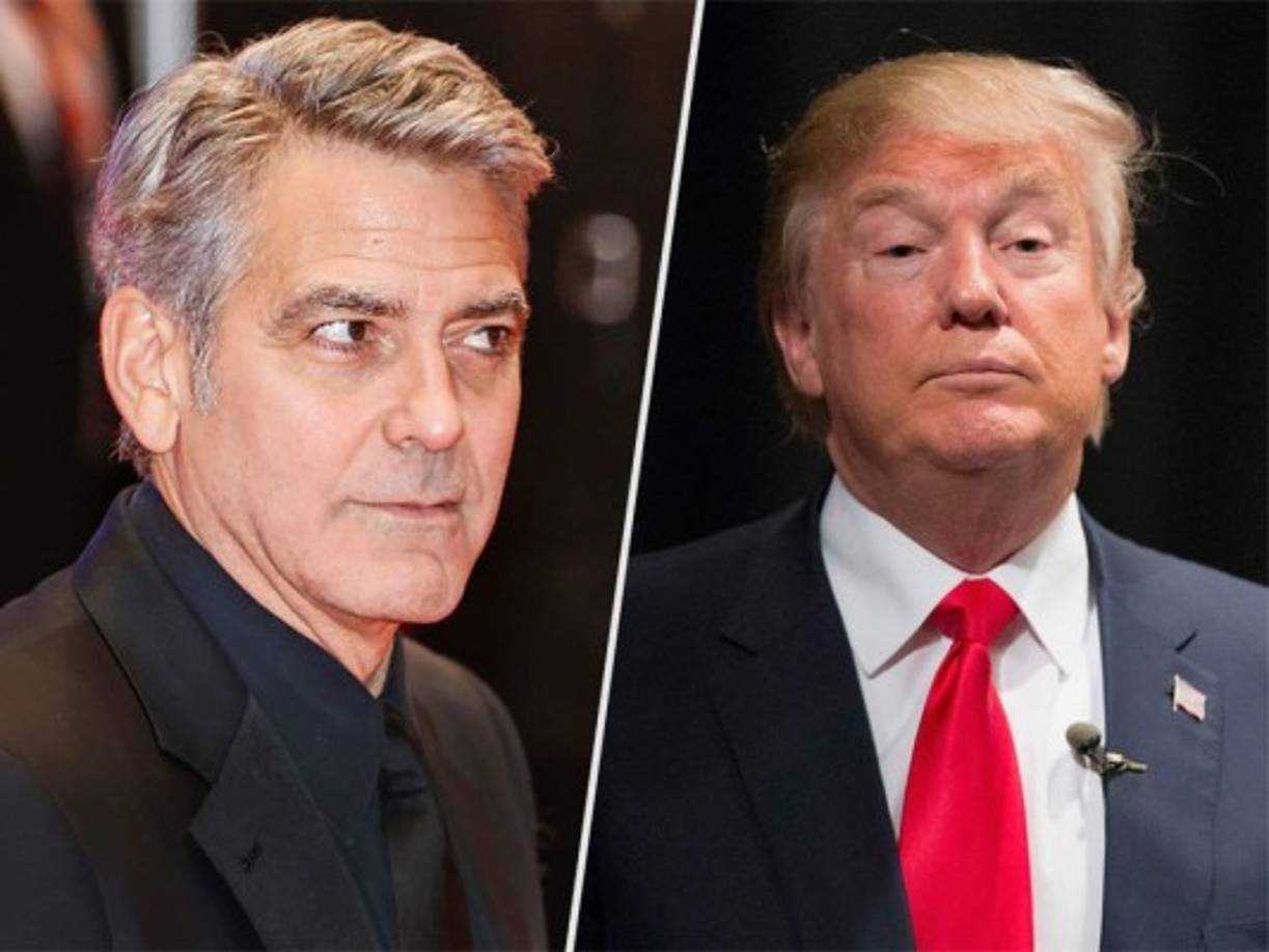 GEORGE CLOONEY. “Cualquiera que diga palabras intolerantes como esas será objeto de burlas y eso es básicamente lo que la historia hará”, opinó el actor sobre los comentarios en contra de los inmigrantes del candidato presidencial.