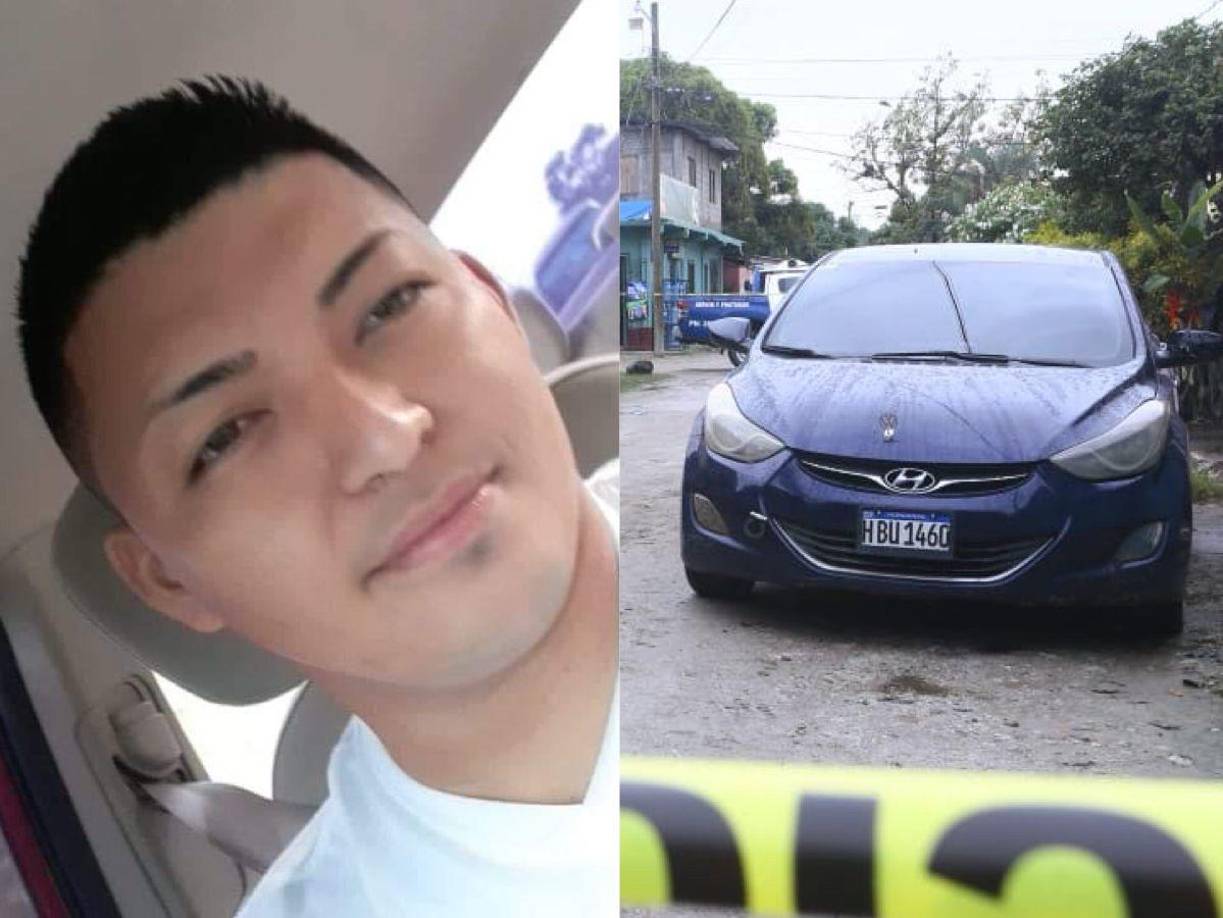 Un joven taxista VIP fue asesinado en la colonia Rivera Hernández, de San Pedro Sula. 