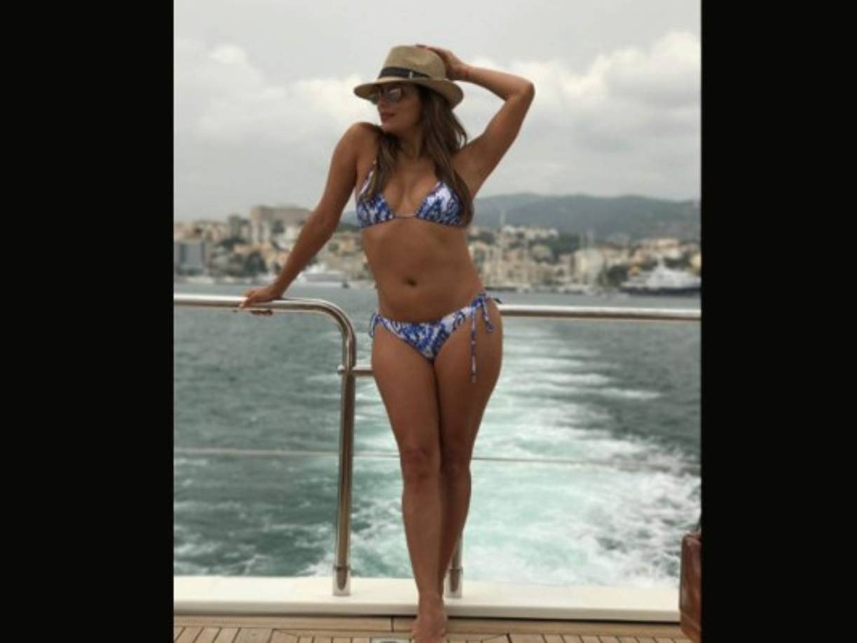 Con esta foto la actriz demostró que no le afectan los comentarios sobre su físico.<br/><br/>'Se trata de ángulos ..... y no respirar ..... aguantar hasta que estés a punto de desmayarte', escribió Eva Longoria.