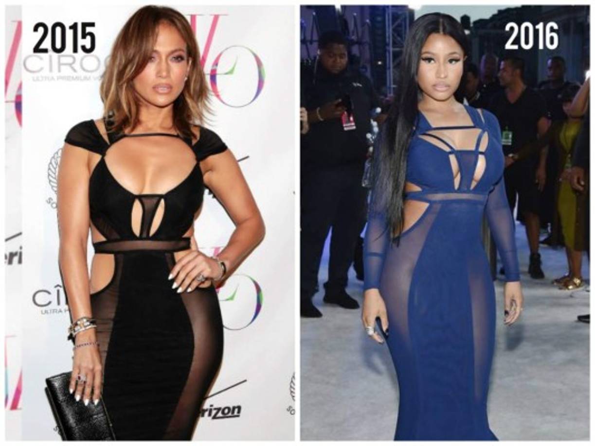 Sabemos que JLo impone estilo por eso muchas celebridades usan sus atuendos, bailes y movimientos para hacerse tan famosa como la Diva del Bronx.