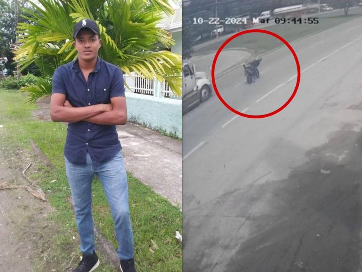 El joven que murió el martes en un accidente en el segundo anillo de San Pedro Sula ya fue identificado por las autoridades. 