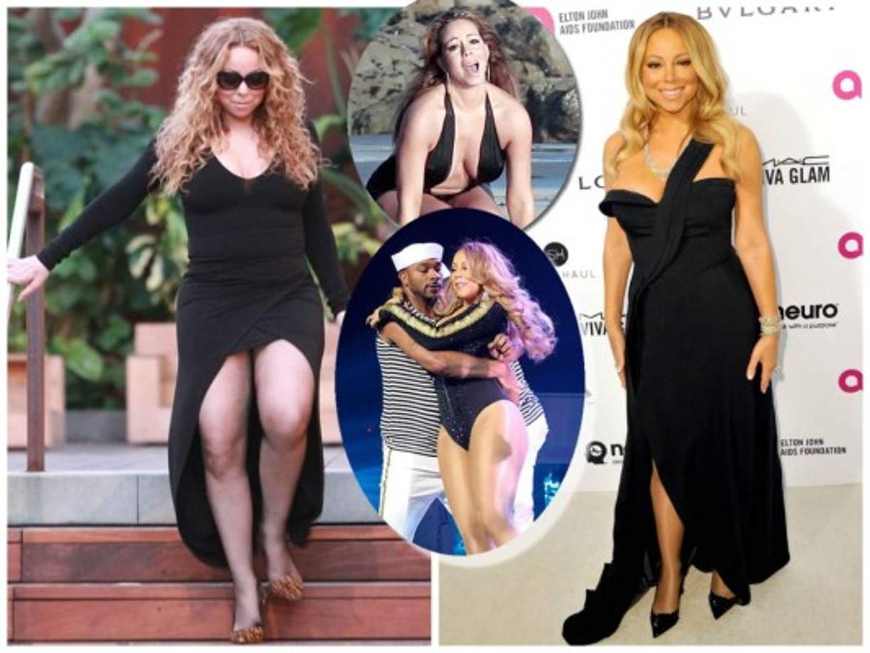Mariah Carey ya no se esconde y ha logrado ganarle la batalla al sobrepeso.