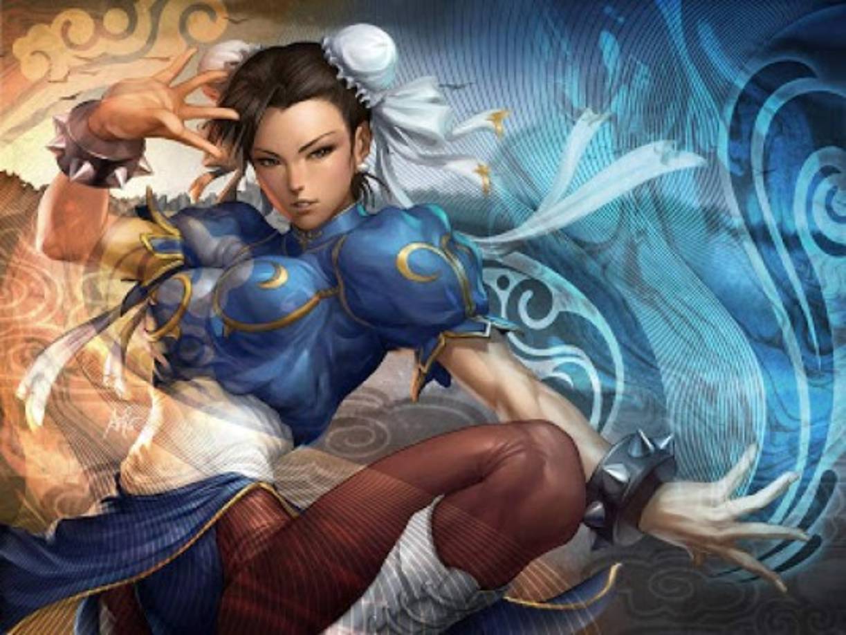 #11<br/>Desde 'Street Fighter' nos llega CHUN LI, con su exótica belleza oriental.