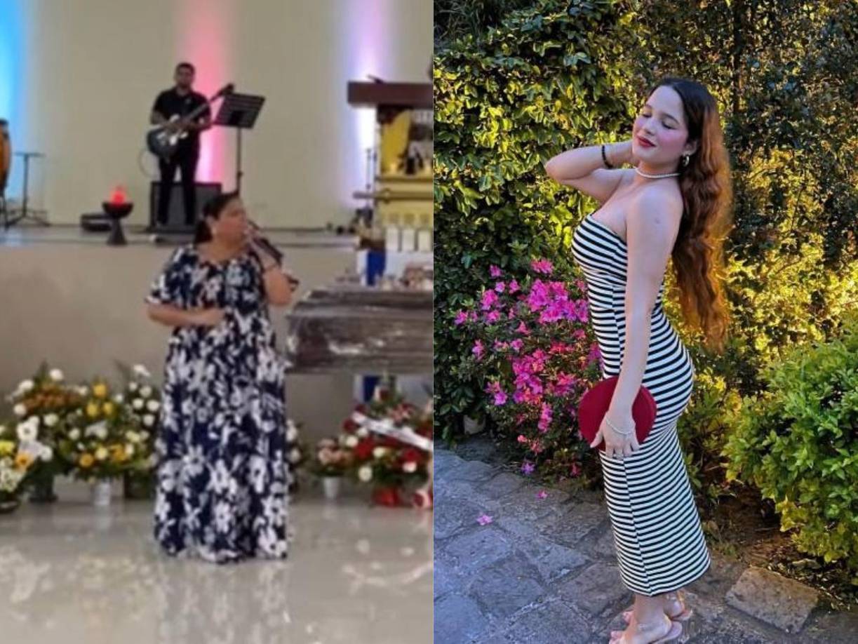 La pastora Pamela Ordóñez, madre de la joven Mía Cáceres, se despidió de su hija con un desgarrador testimonio durante el funeral. 