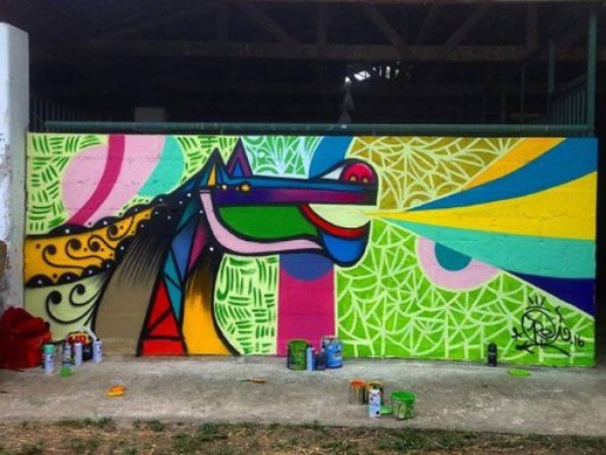 Asegura que con el paso del tiempo el arte urbano debe incentivarse en la ciudad porque hay muchos buenos artistas con talento.