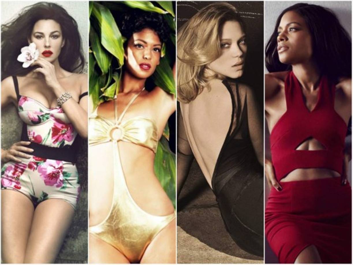 Mónica Bellucci, Stephanie Sigman, Léa Seydoux y Naomie Harris se encargan de embellecer los escenarios en donde aparece Daniel Craig en la nueva película de James Bond 'Spectre'.