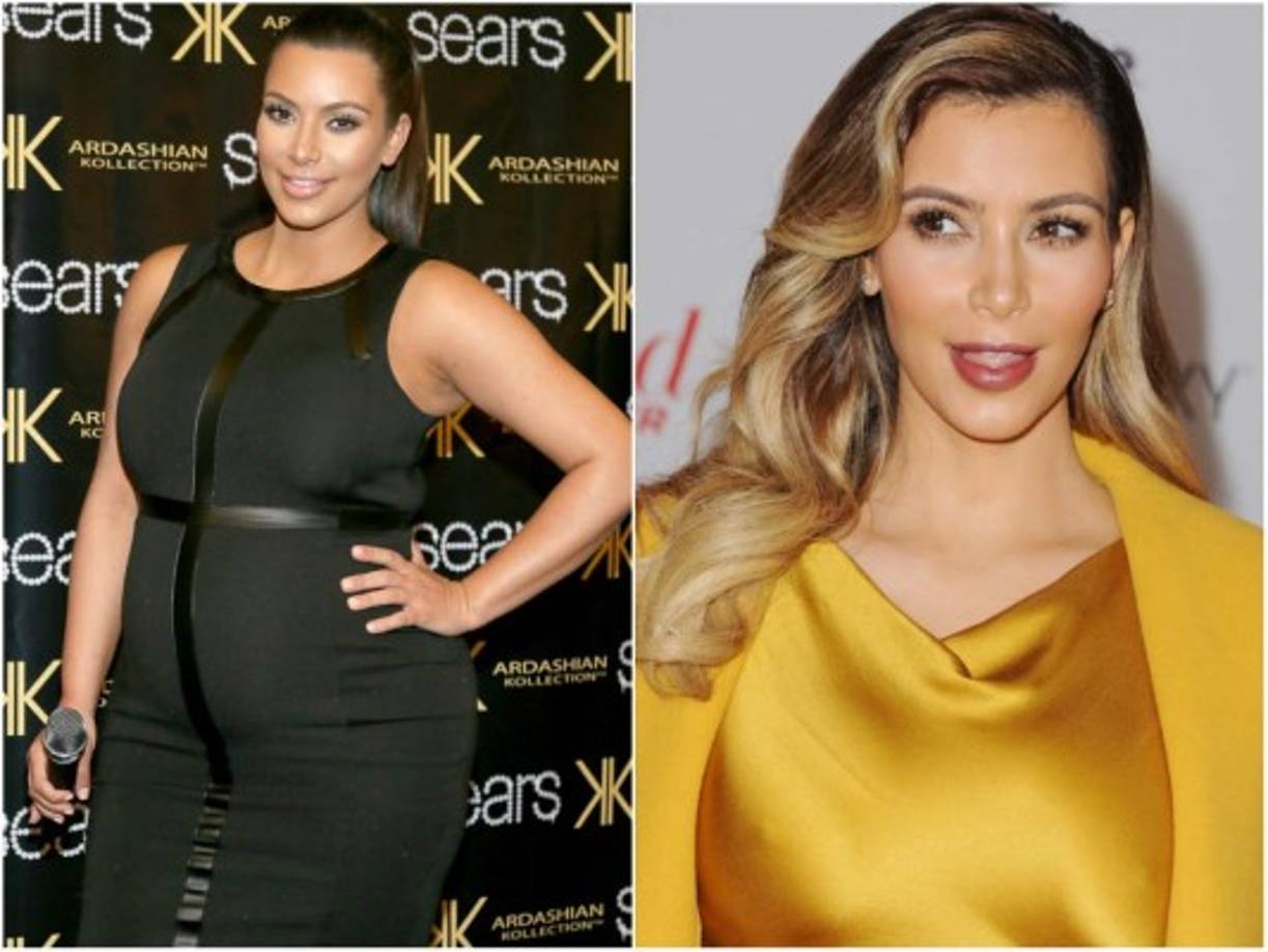 Año 2013: Su cuerpo se transforma al debutar como madre de una niña, North West. En poco tiempo recuperó su escultural figura.