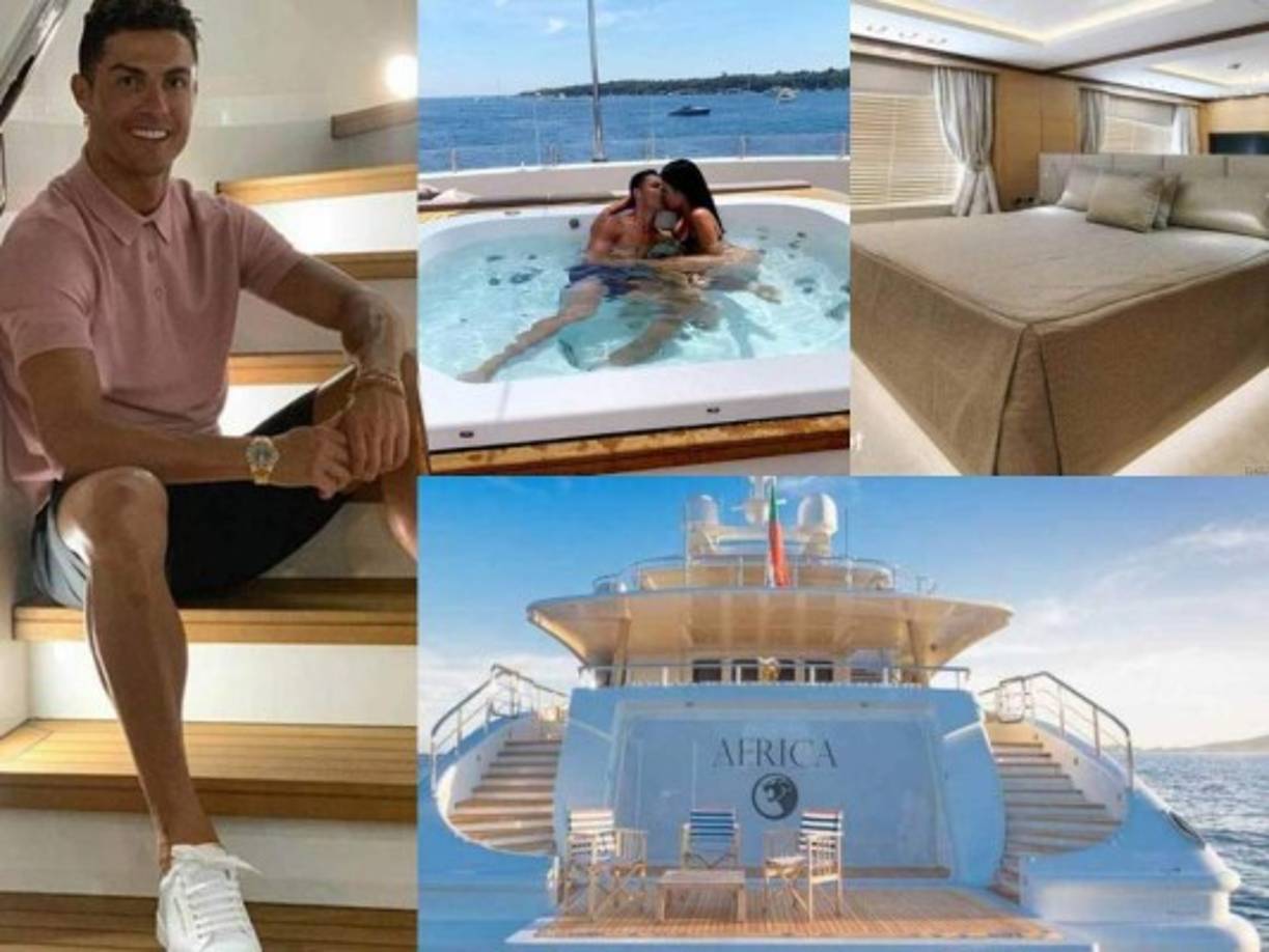 Ronaldo disfrutó de sus vacaciones junto a su familia.