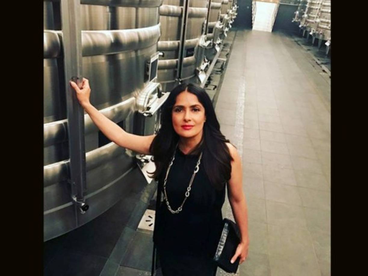 La actriz mexicana Salma Hayek.