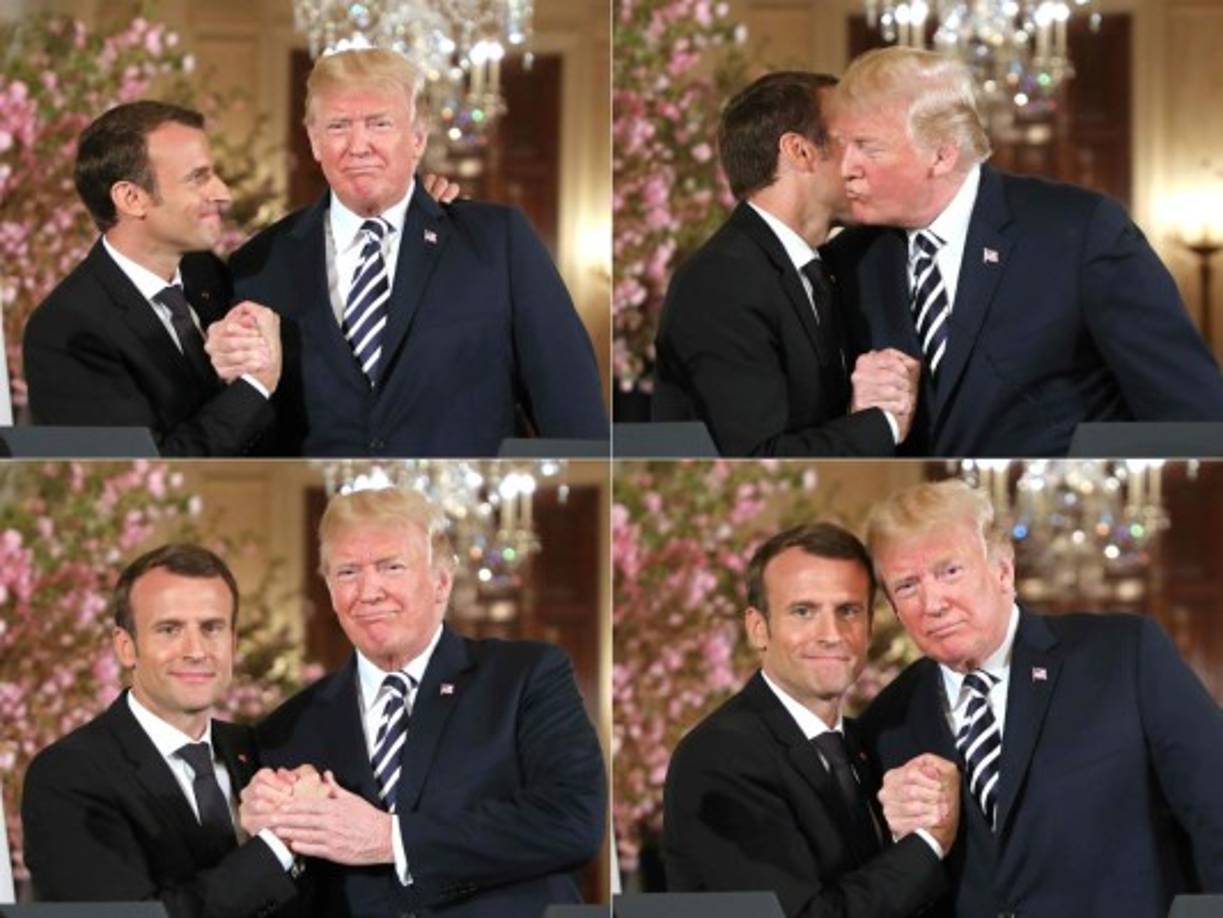Más allá de los besos, apretones de mano, abrazos y sonrisas, Trump y Macron fijaron el posible futuro de su relación ante los problemas como Irán y las Coreas.