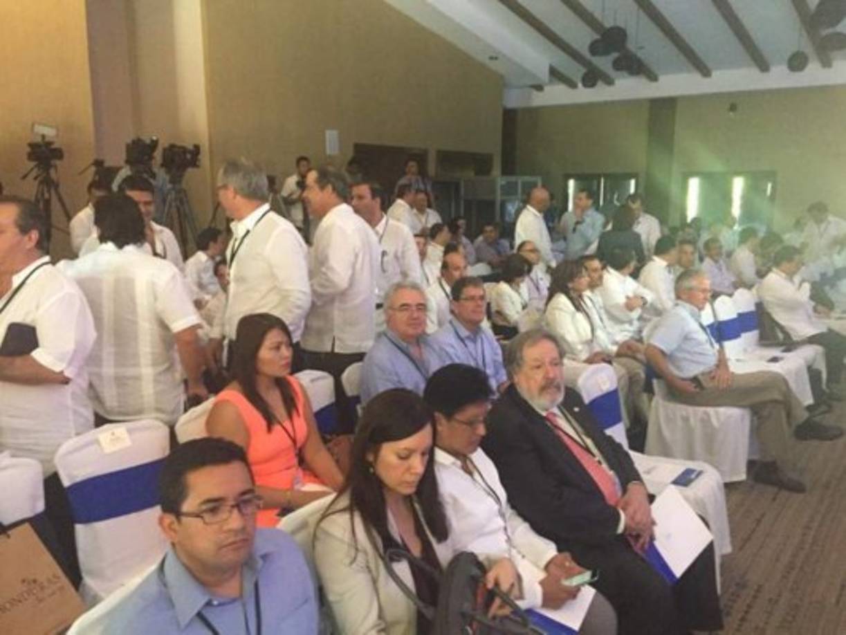 Así se desarrolla el evento para apoyar Alianza por la Prosperidad del Triángulo Norte