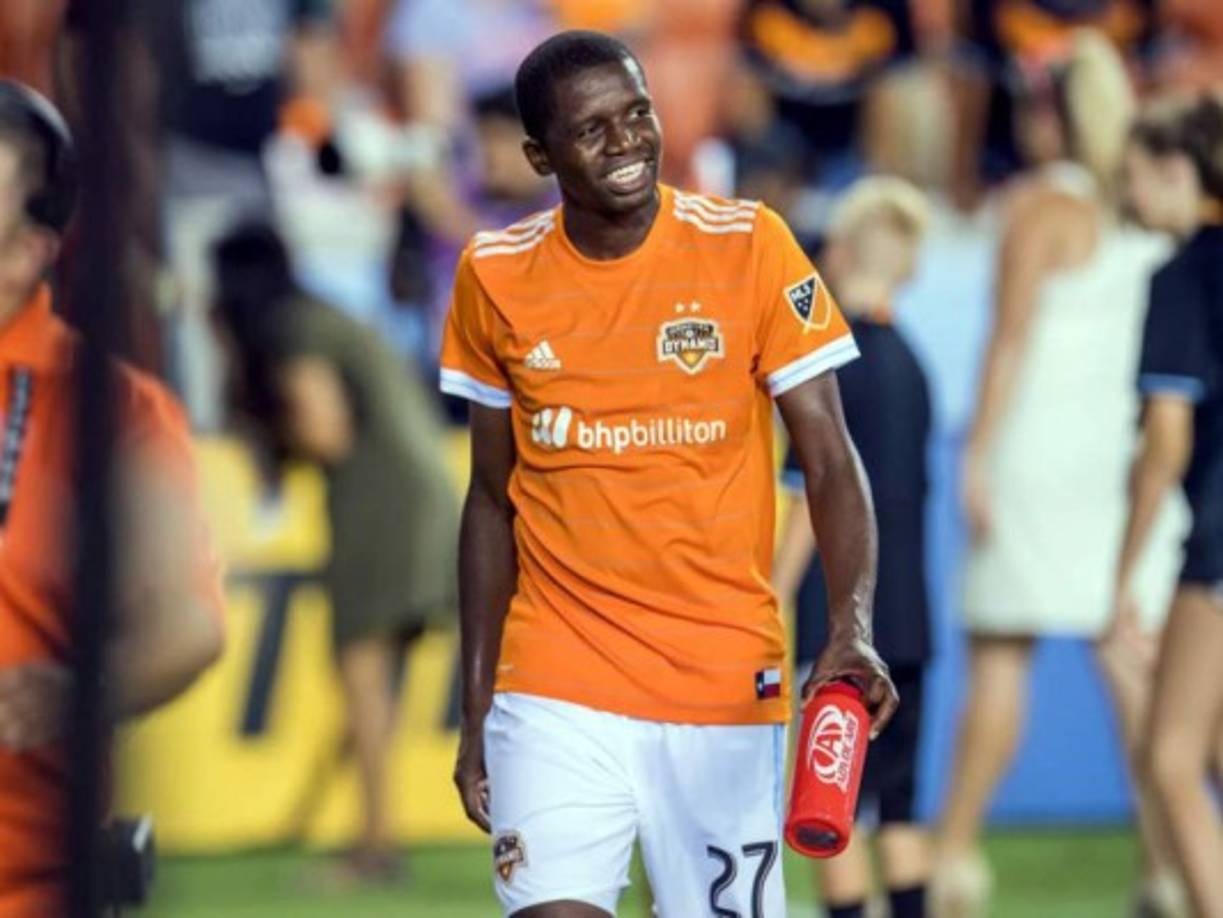 El mediocampista hondureño Boniek García, del Houston Dynamo de la MLS, es amigo de Costly.