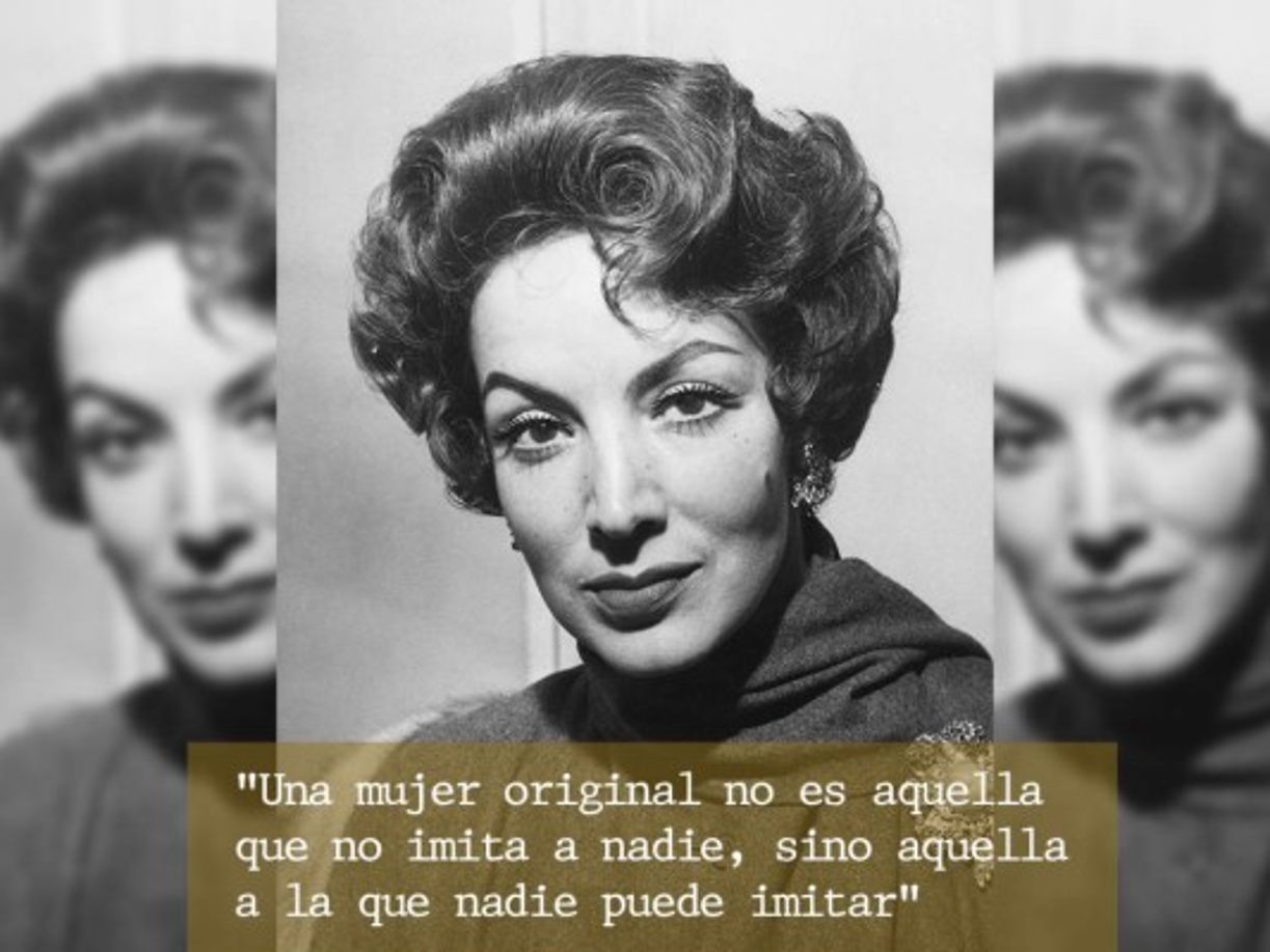 Debutó en el cine en 1942. Títulos como Doña Bárbara (1943), Doña Diabla (1949), Tizoc (1956) y La Generala (1970) la convirtieron en un mito del cine mexicano.