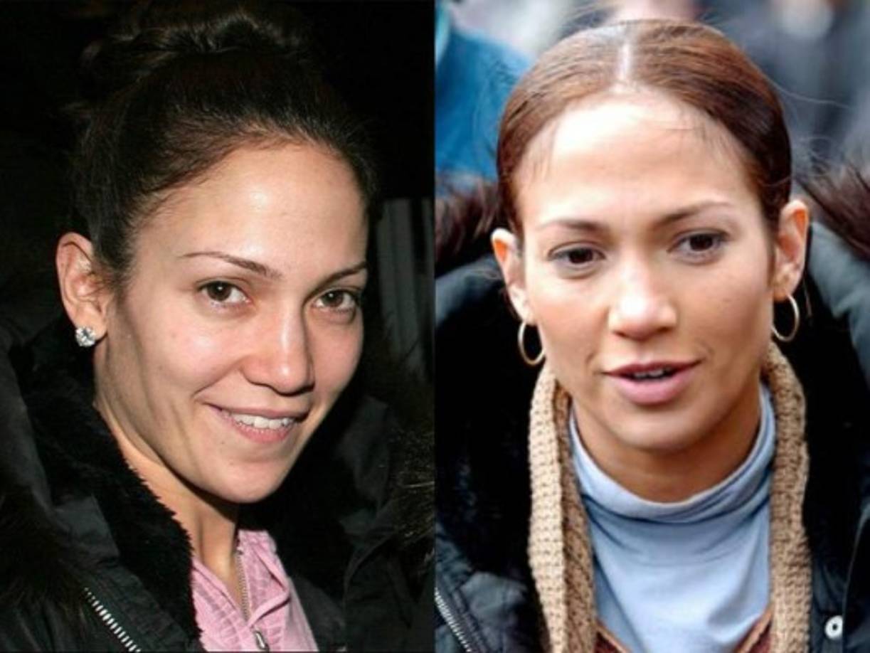 Sin maquillaje, Jennifer López pasa por la calle como cualquier mujer normal.