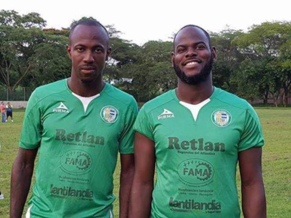 Los trinitenses Daneil Cyrus y Jan-Michael Williams ya han entrenado con el Juticalpa.