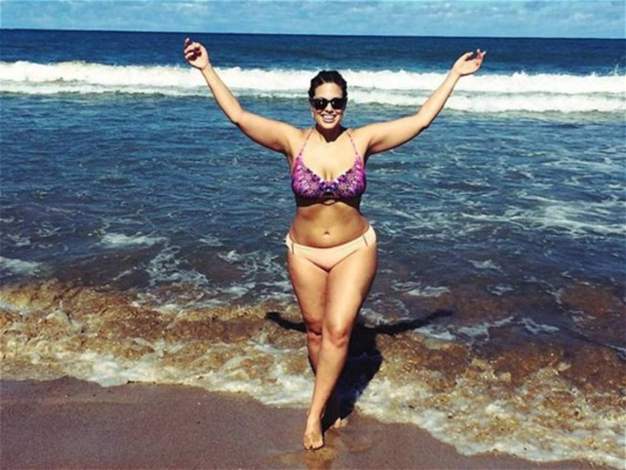 La personalidad de Ashley la hace una de las modelos más apreciadas cuando se habla de tallas grandes.