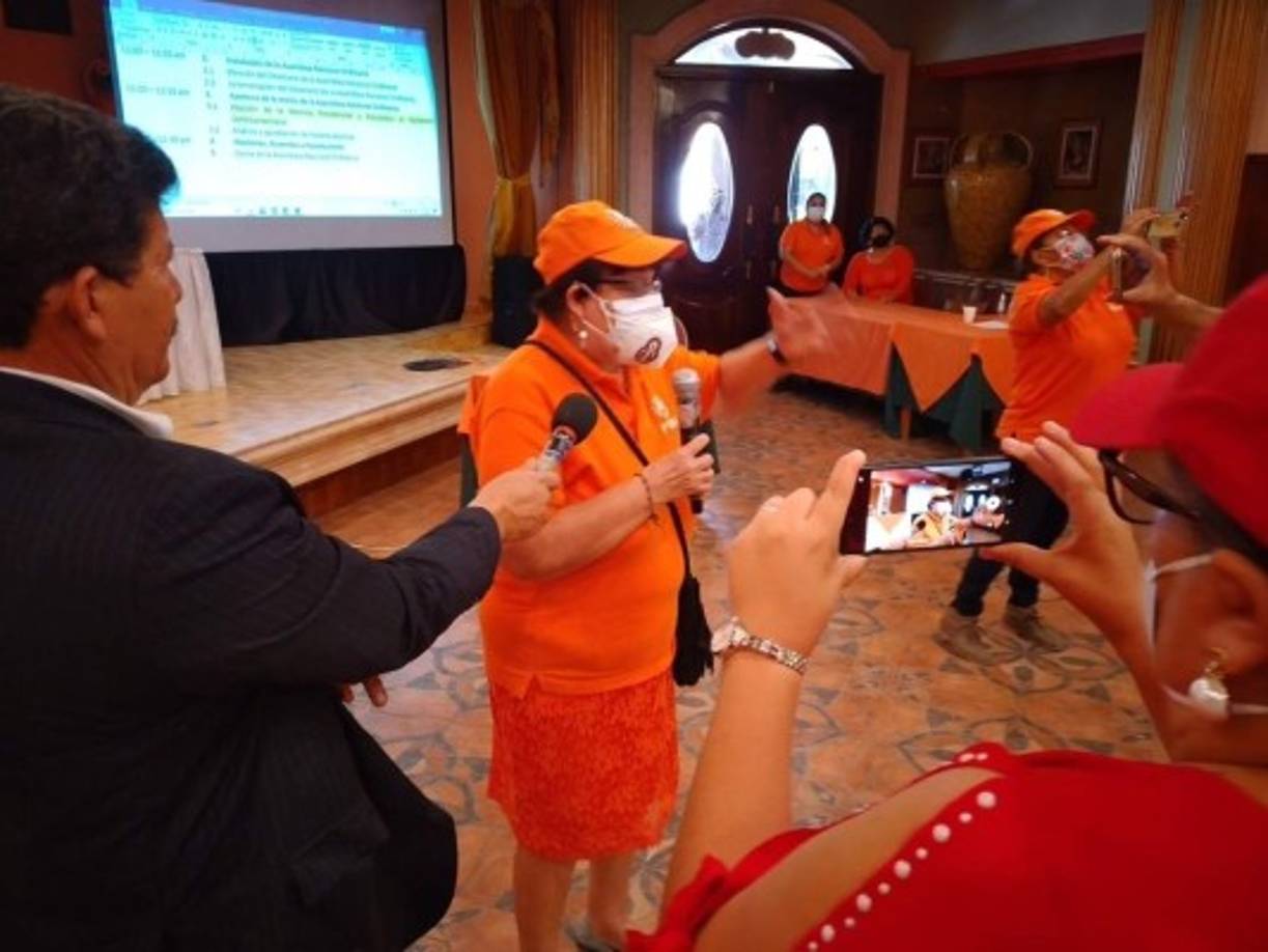 En el PINU-SD, partido que se unió en alianza para los comicios generales de 2017, ven en Gutiérrez una candidata potencial para lograr un caudal importante de votos en la próxima elección del 28 de noviembre de 2021. Foto Twitter PINU-SD