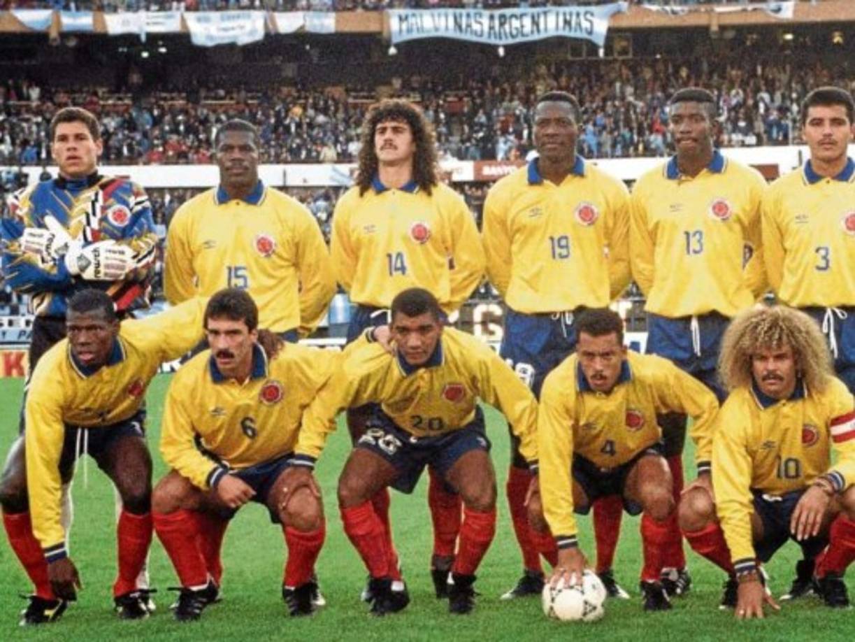 La selección de Colombia aplica una goleada histórica de 5 a 0 a Argentina, en Buenos Aires, por las eliminatorias al mundial de Estados Unidos 1994.