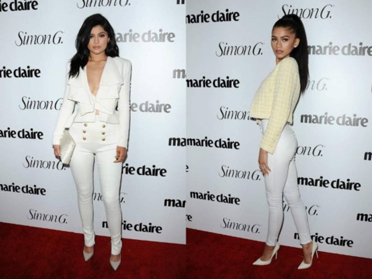 Kylie Jenner estaba de 10 con un traje níveo y sexy de Balmain. Zendaya Coleman apostó por sacar a relucir su vena modern chic que nos hacía suspirar por su blaiser de tweed vintage de Chanel, sus pantalones sastre de tiro alto y su bandeau