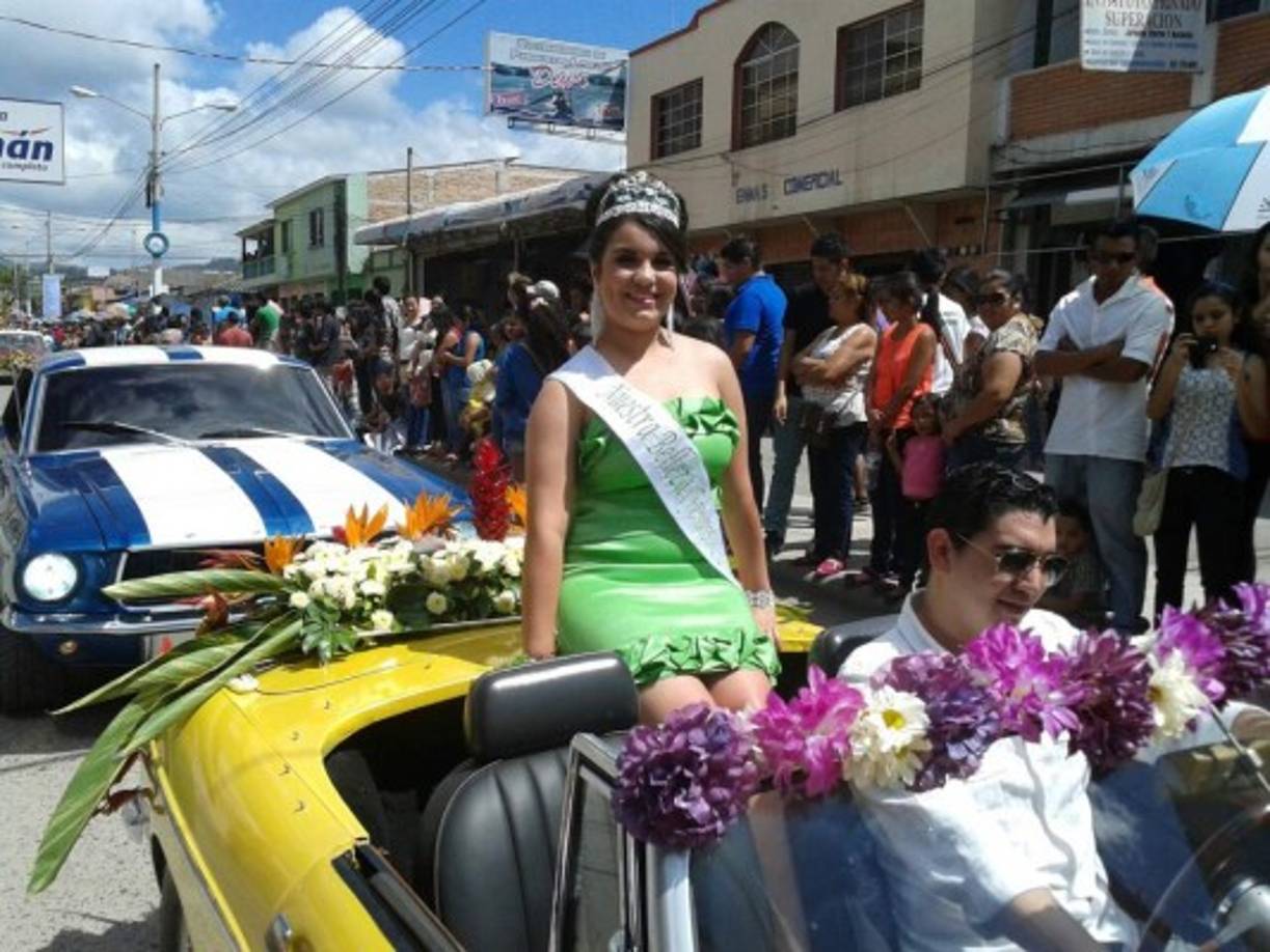 Los pobladores de Siguatepeque disfrutan cada año del Festival de las Flores.