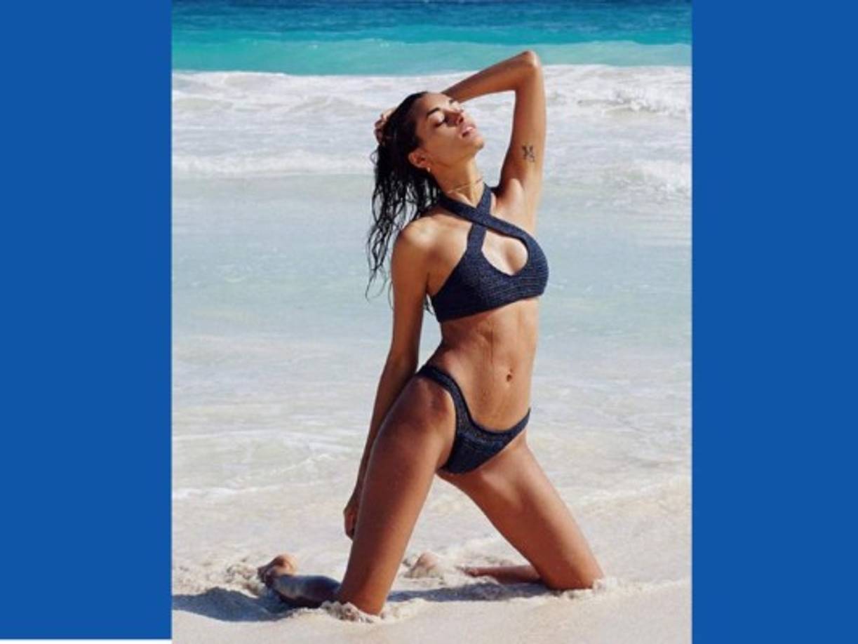 Gizele con 23 años ya ha formado parte de las marcas Dolce & Gabbana, Carolina Herrera, entre otras.