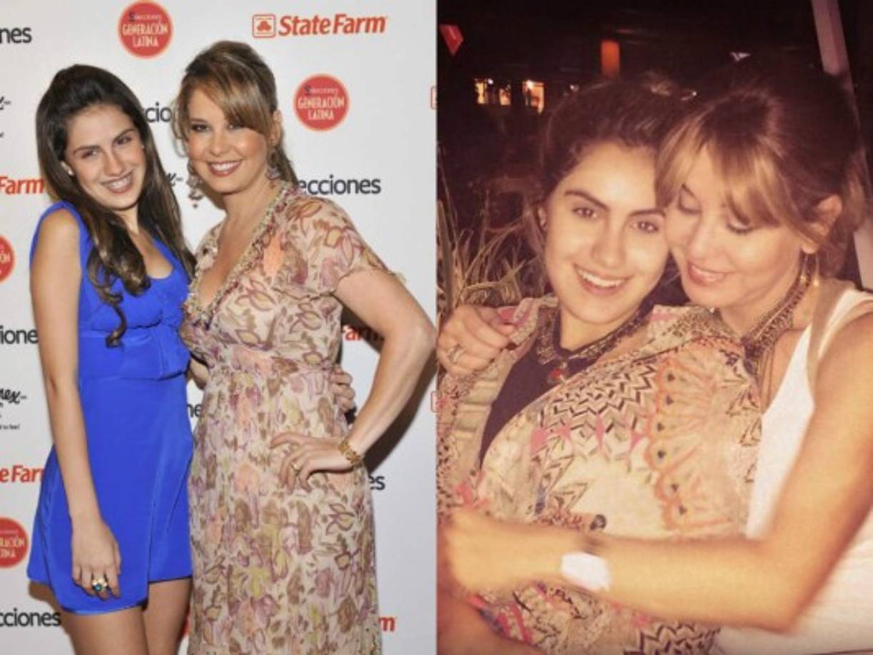 La joven siempre ha estado muy cerca de su madre.