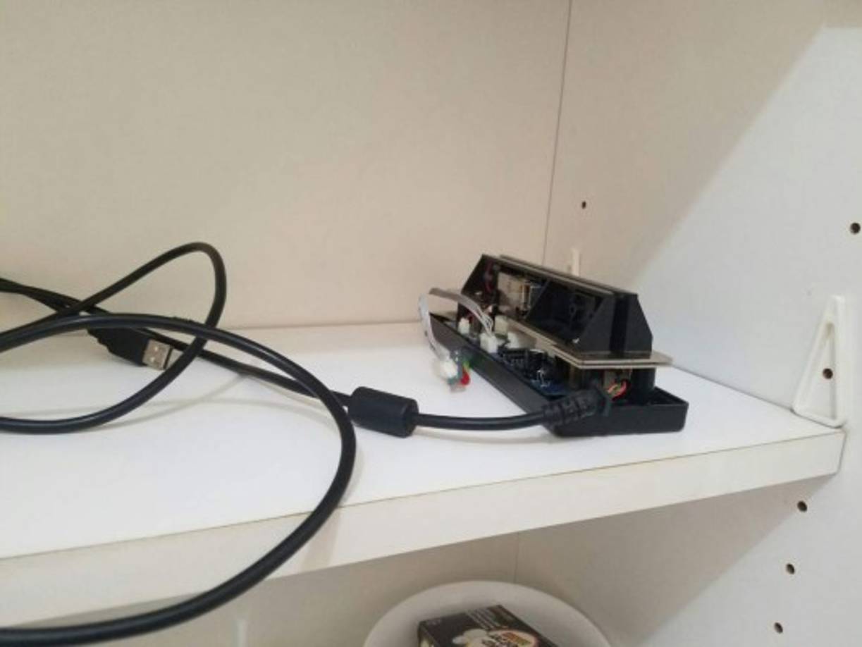 Esta máquina era utilizada en el proceso. Muchos hondureños fueron víctimas de la clonación de tarjetas.