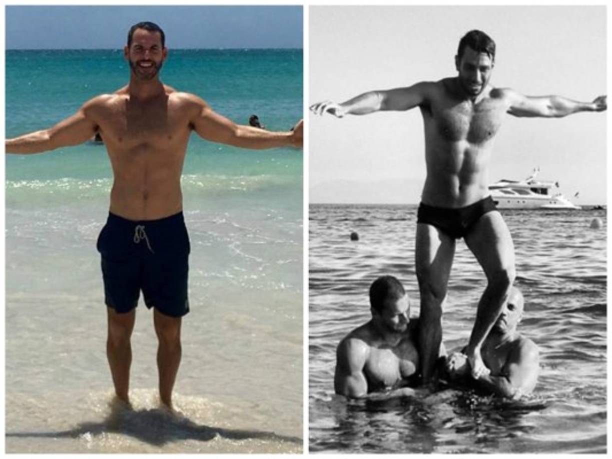 En esta imagen vemos que ambos se llevan muy bien.