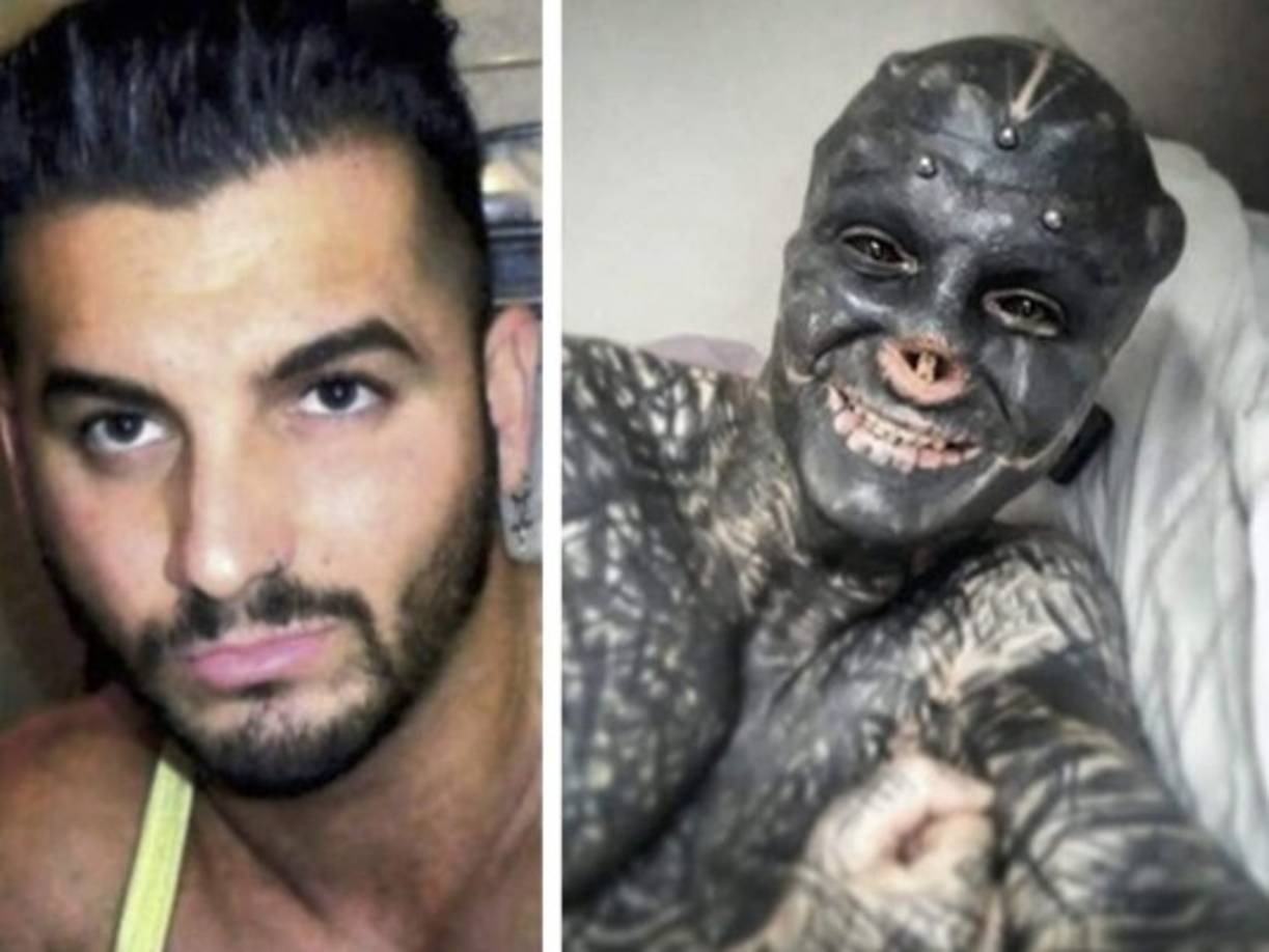 'El hombre alienígena' manifestó en una entrevista que es amante de las mutaciones y además, le encanta tener una apariencia que cause terror.<br/><br/>