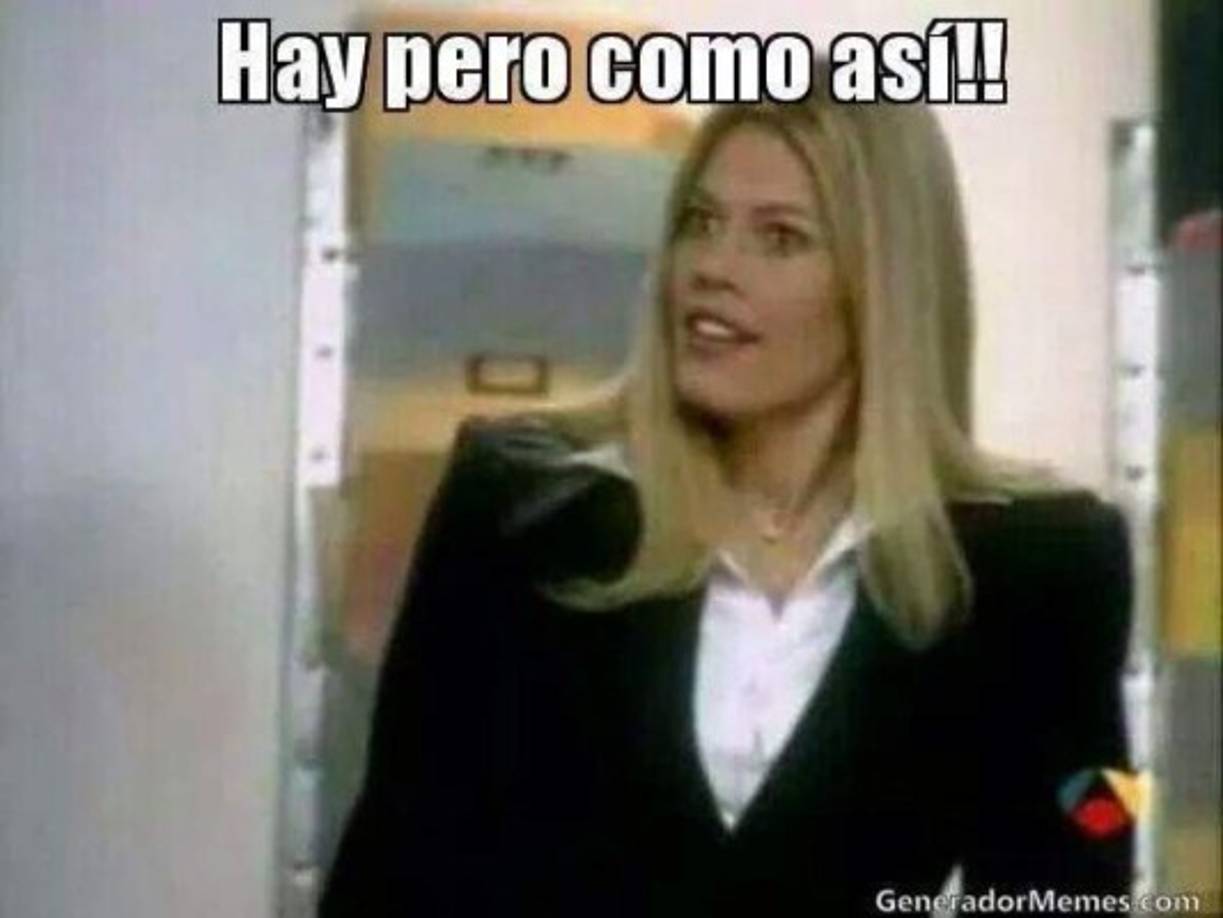 La peliteñida que nunca entiende nada.