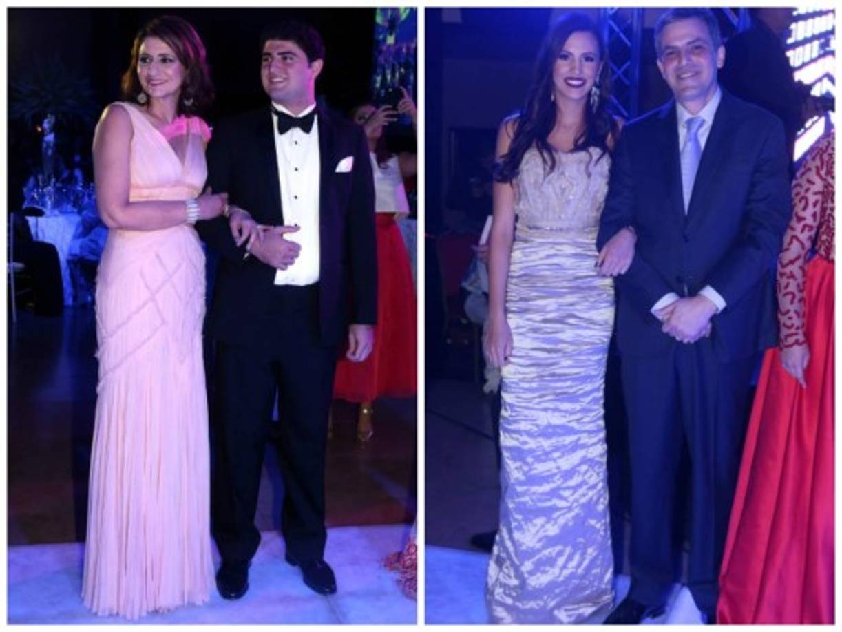 Rosemary y Michael Canahuati con Clarissa y Fernando Jaar.