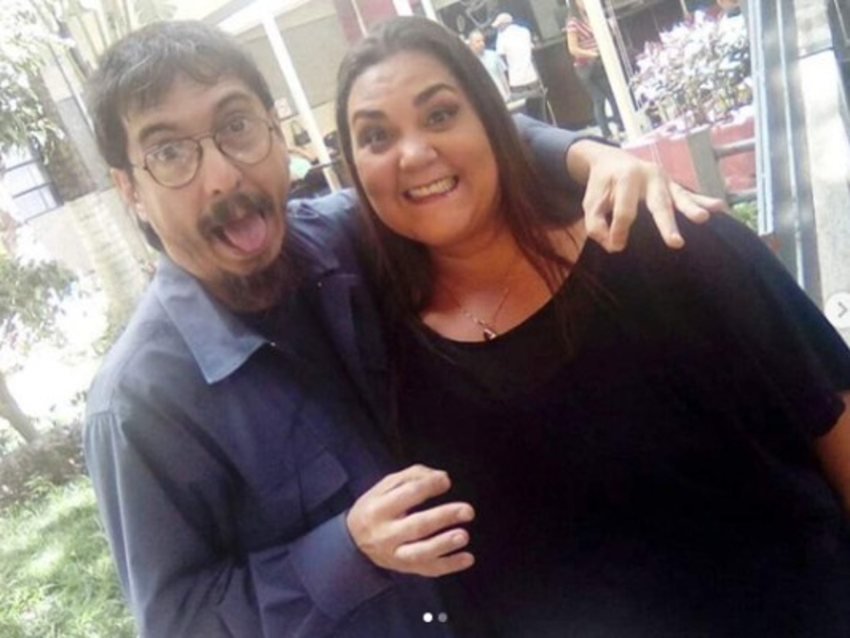 Años más tarde y gracias al Instagram de la actriz Gabriela Fleritt, quien también trabajó en la comedia de Bienvenidos, logramos ver una nueva imagen de 'El Loco Hugo'.