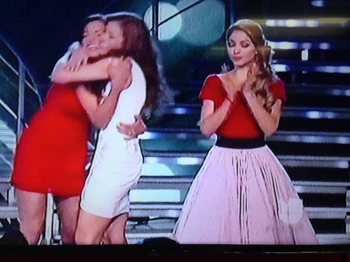 Nathalia Casco estalló de la felicidad.