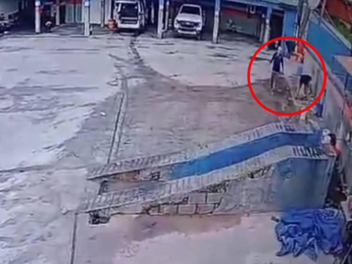 Edwin estaba acompañado por otra persona, pero solo le dispararon al hermano de la presentadora.