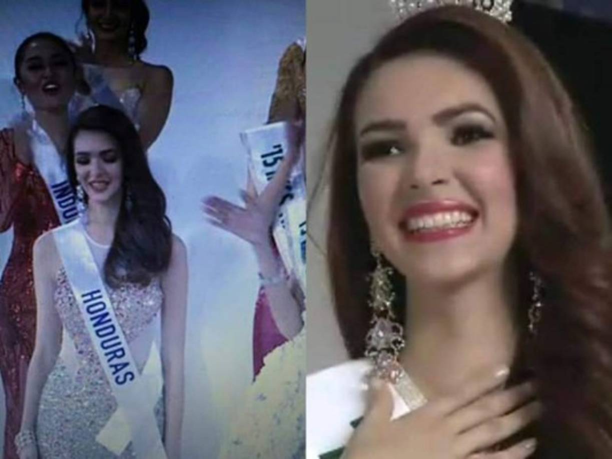 El concurso que inició a la 1:00 am hora de Honduras fue visto por mucho por Internet. La hondureña ni se esperaba quedar como primera finalista del concurso.