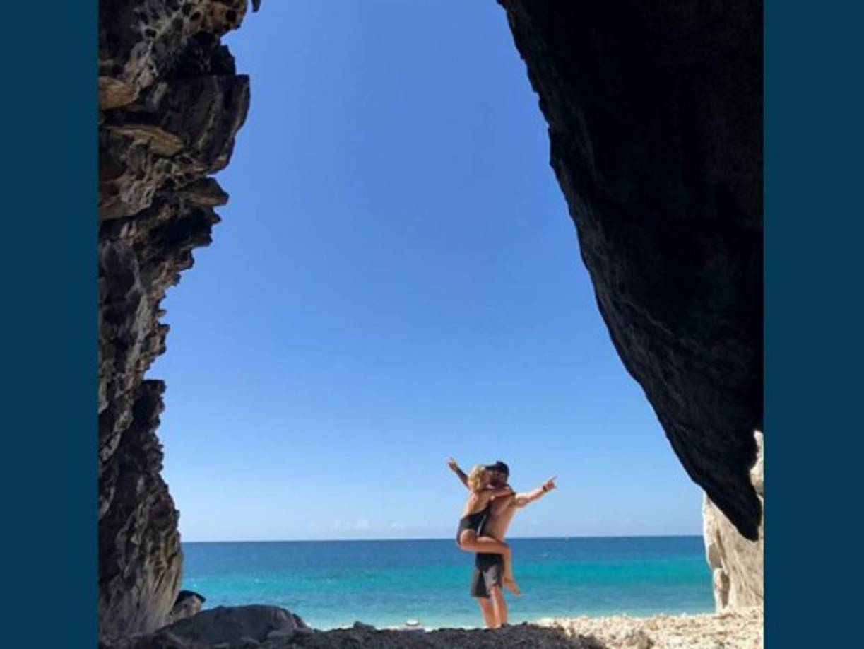 Así disfrutaron de un fin de semana romántico y caluroso.