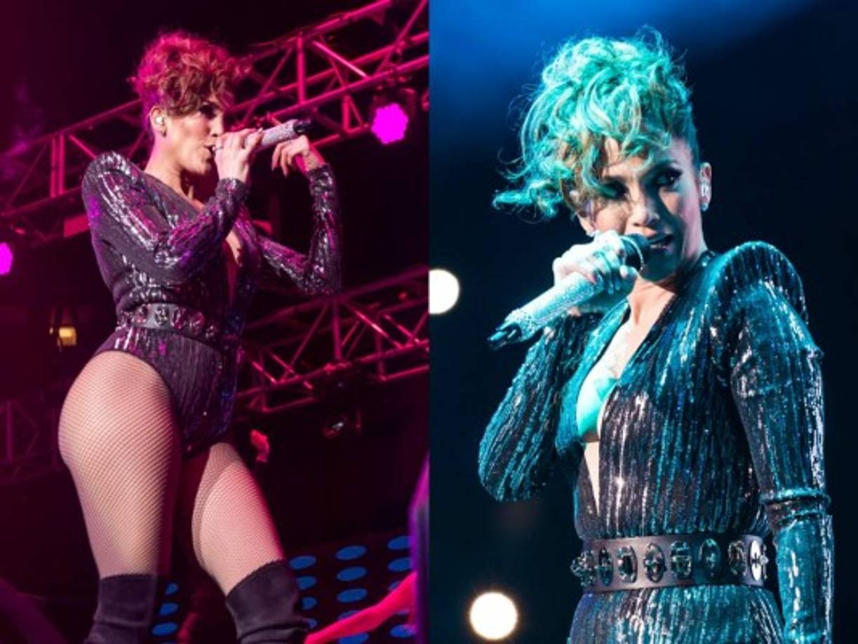 Jennifer López participó en el Mega Concierto de la Mega 97.9 en Nueva York.