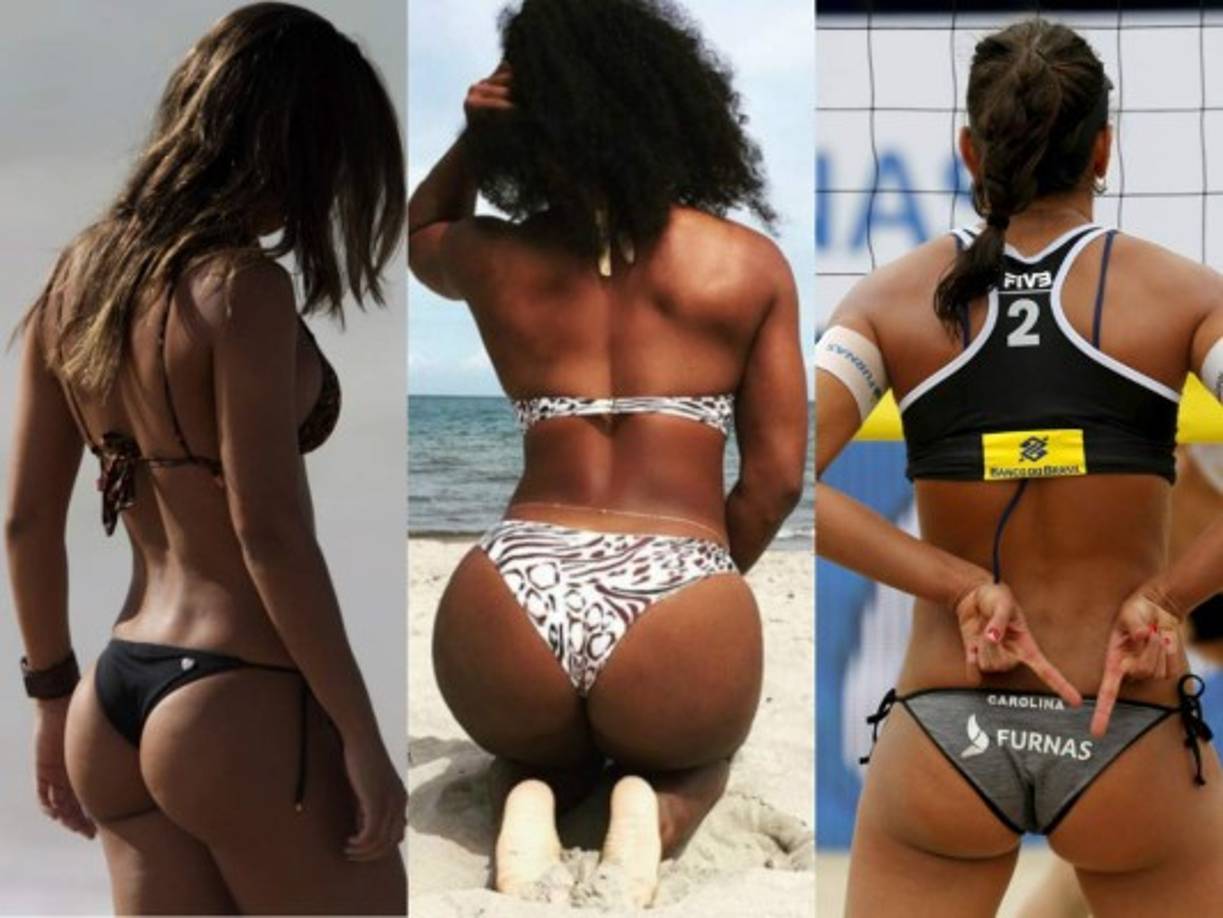 Tenis, golf, boxeo...Una selección de los mejores traseros del mundo deportivo.