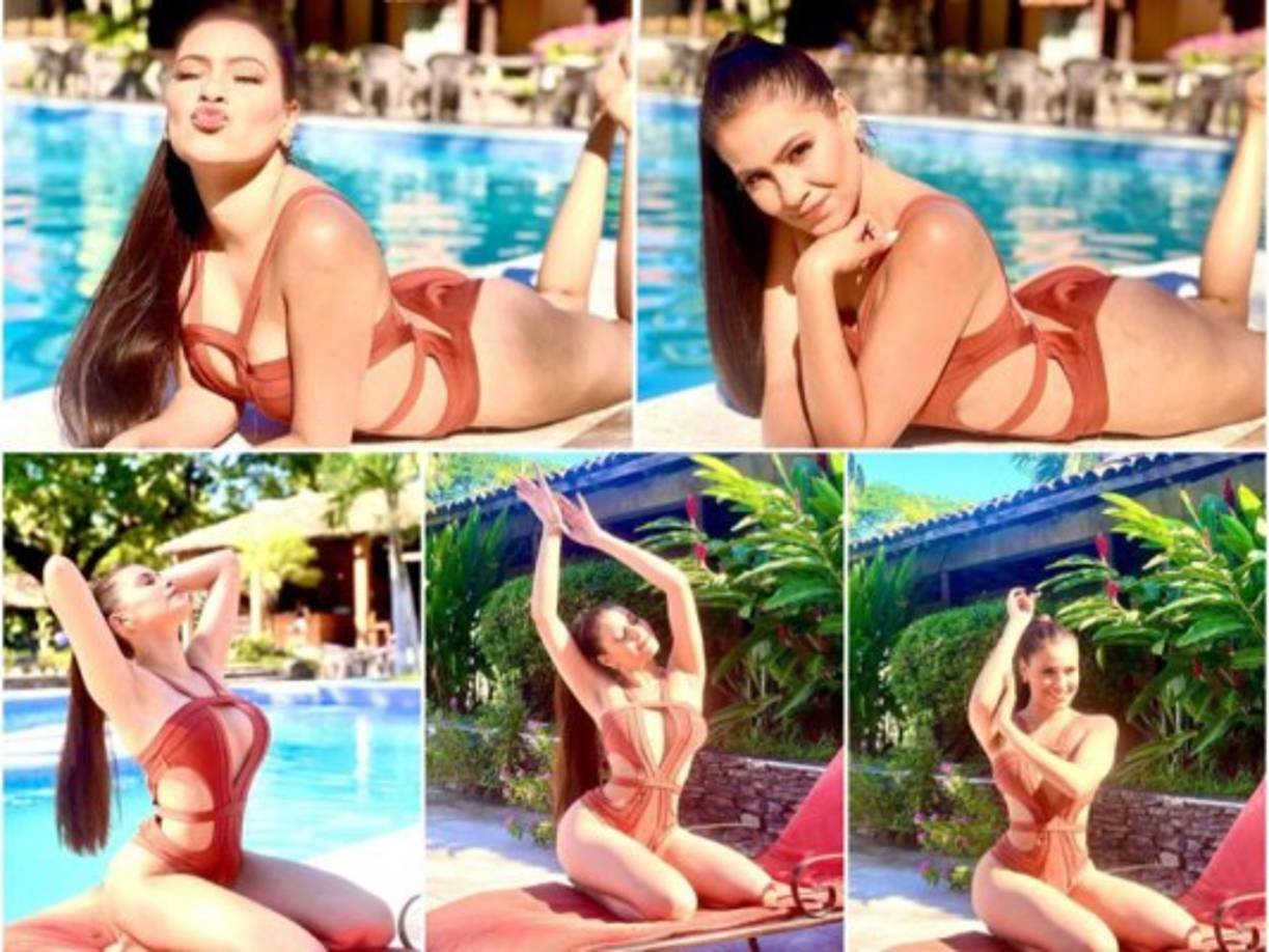 La presentadora aprovechó este domingo para darse una escapadita a la zona sur de Honduras.